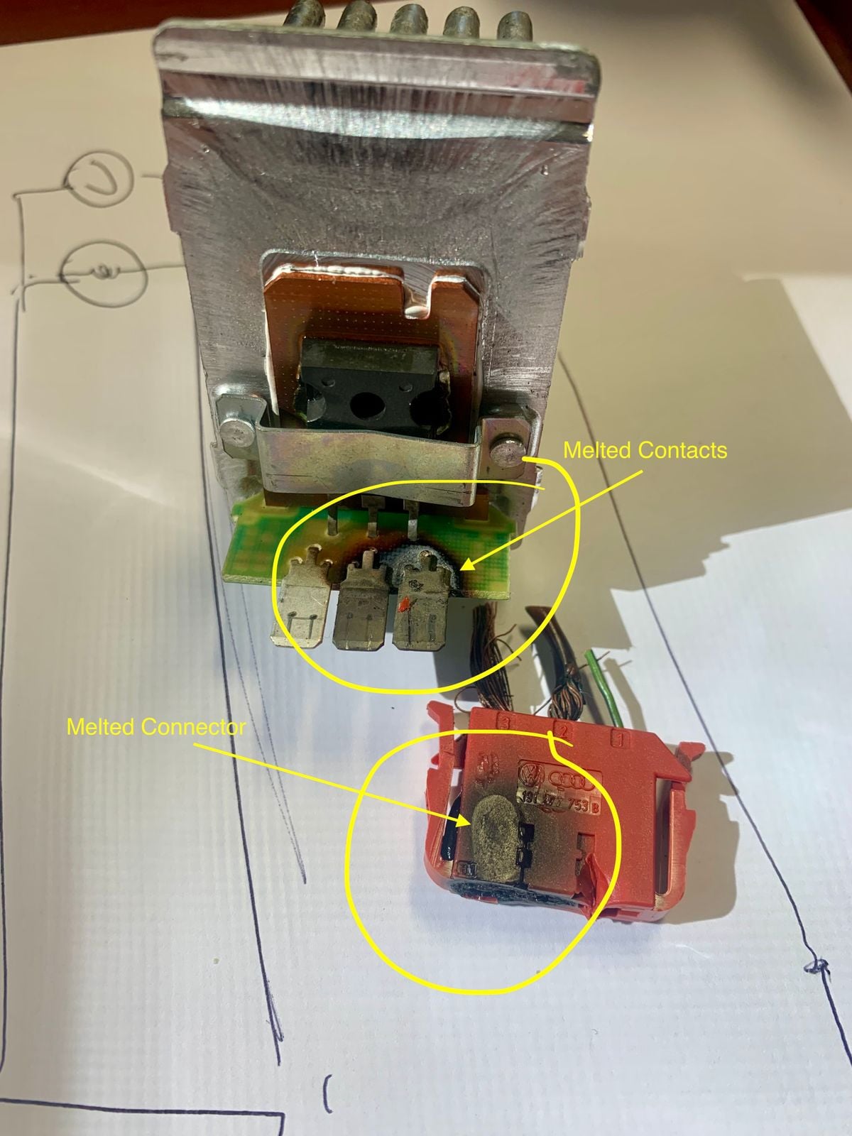 Audi Electrical Diagnosis HVAC Blower Motor and Control Module
